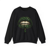 Gemstone Lips Unisex Crewneck Sweatshirt - Stylish & Comfortable